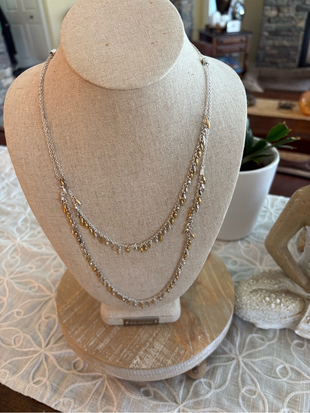 Stella & Dot Renegade Layering Adjustable Necklace